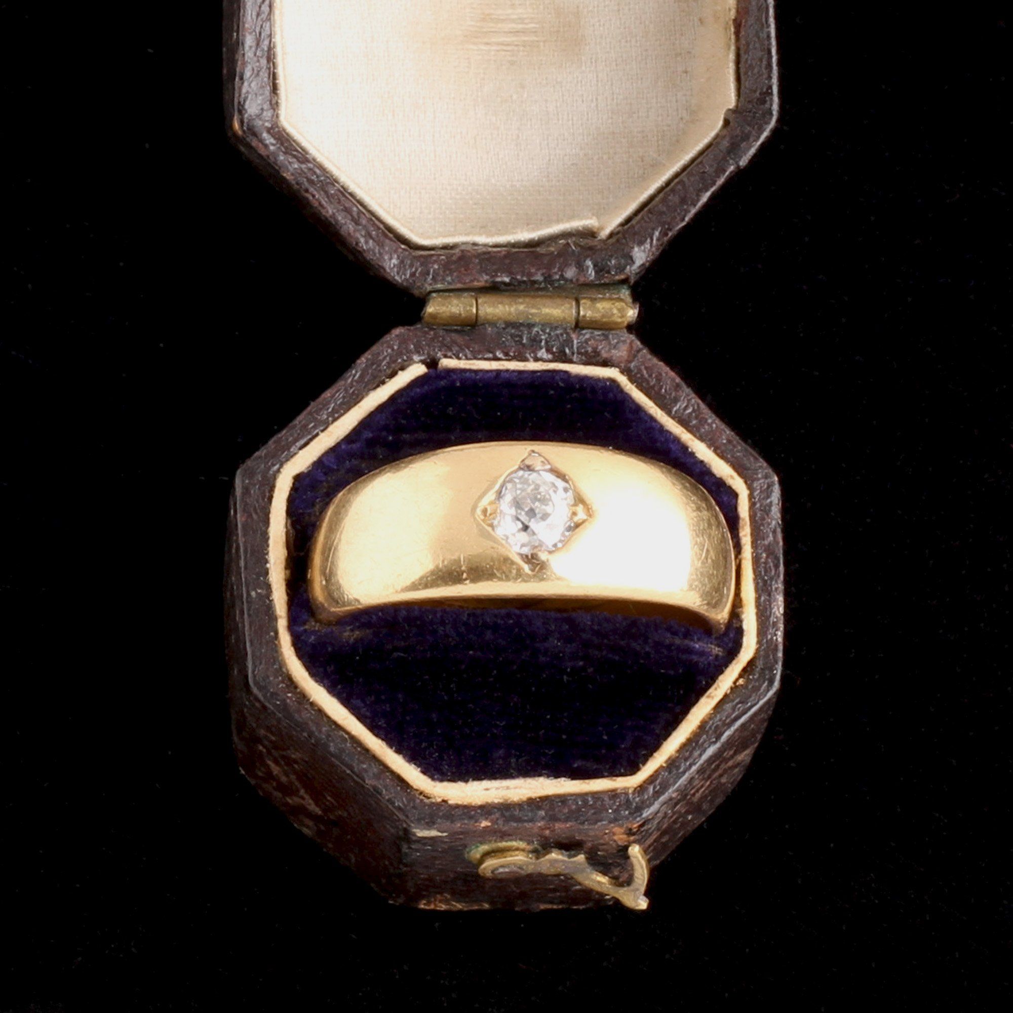 Victorian Old Mine Cut Diamond Ring