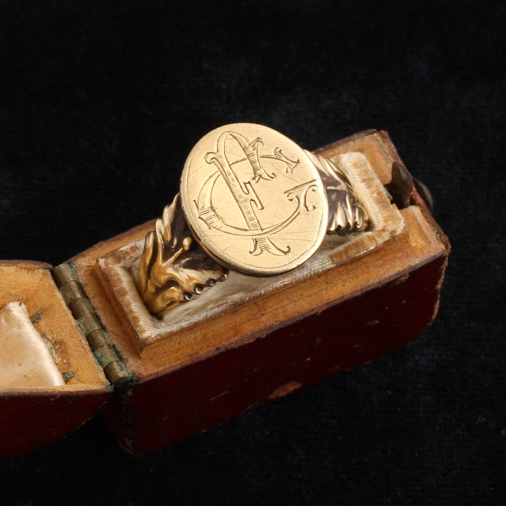 Early 20th Century "FG" Signet Ring