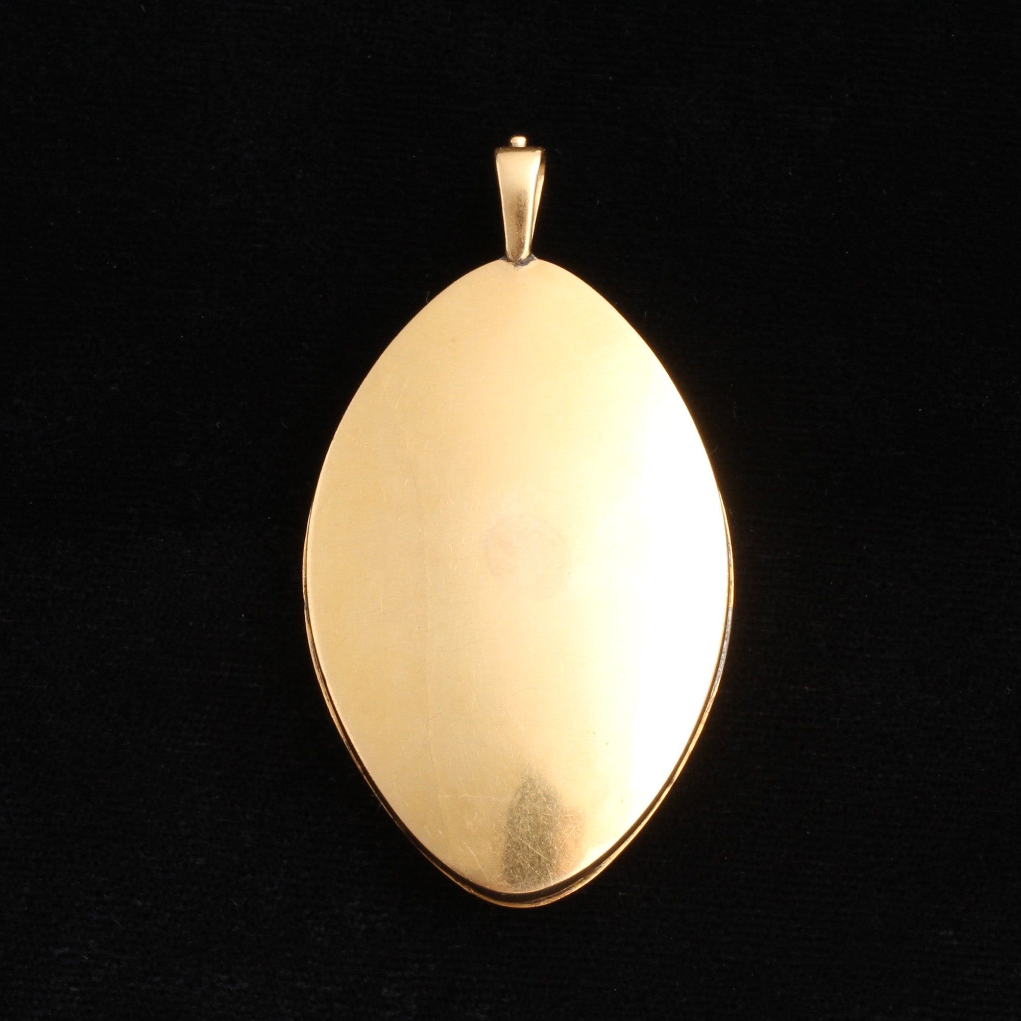 Georgian "Mon Amitié et Sincere" Pendant