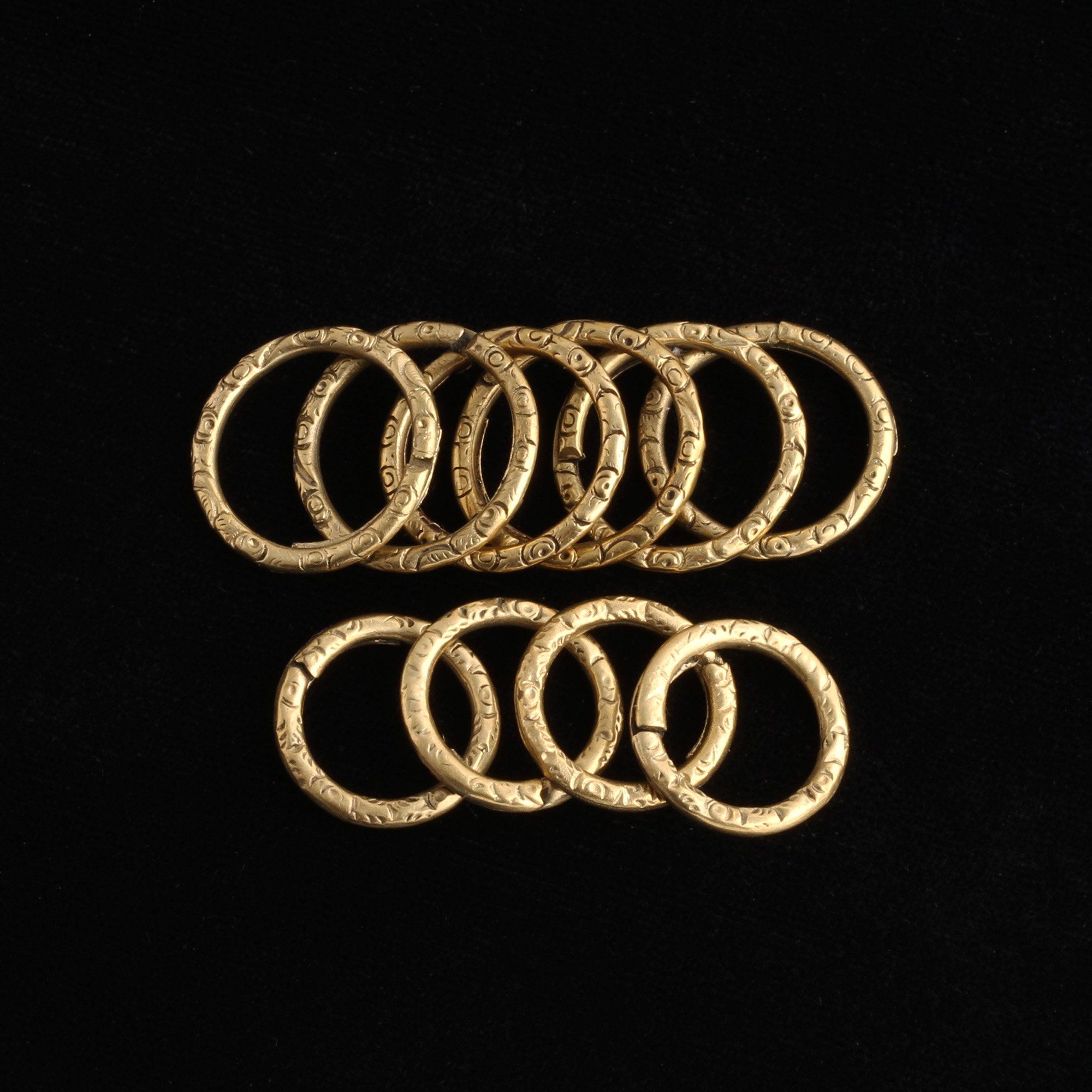Victorian Small & Medium Split Rings