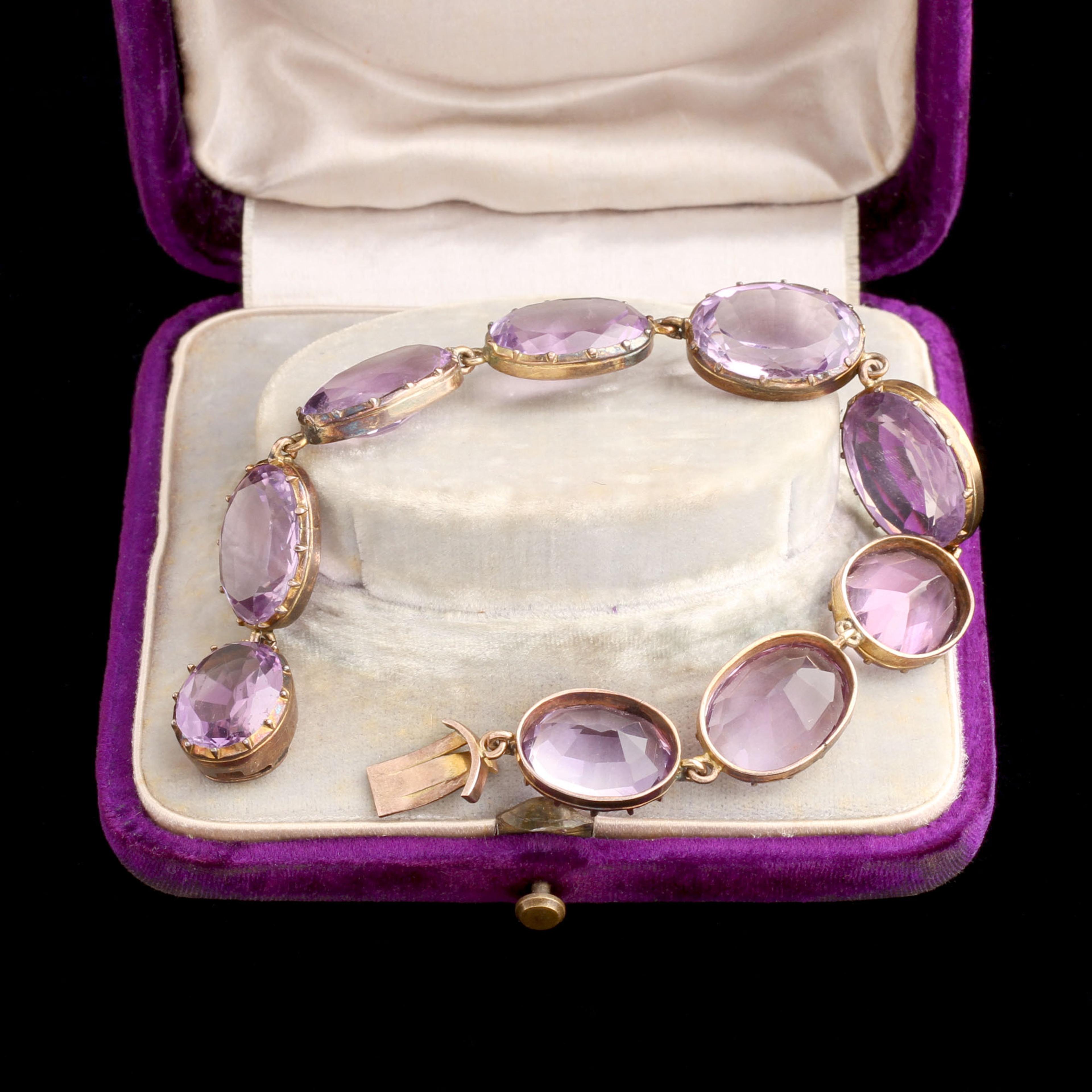 Victorian Amethyst Bracelet