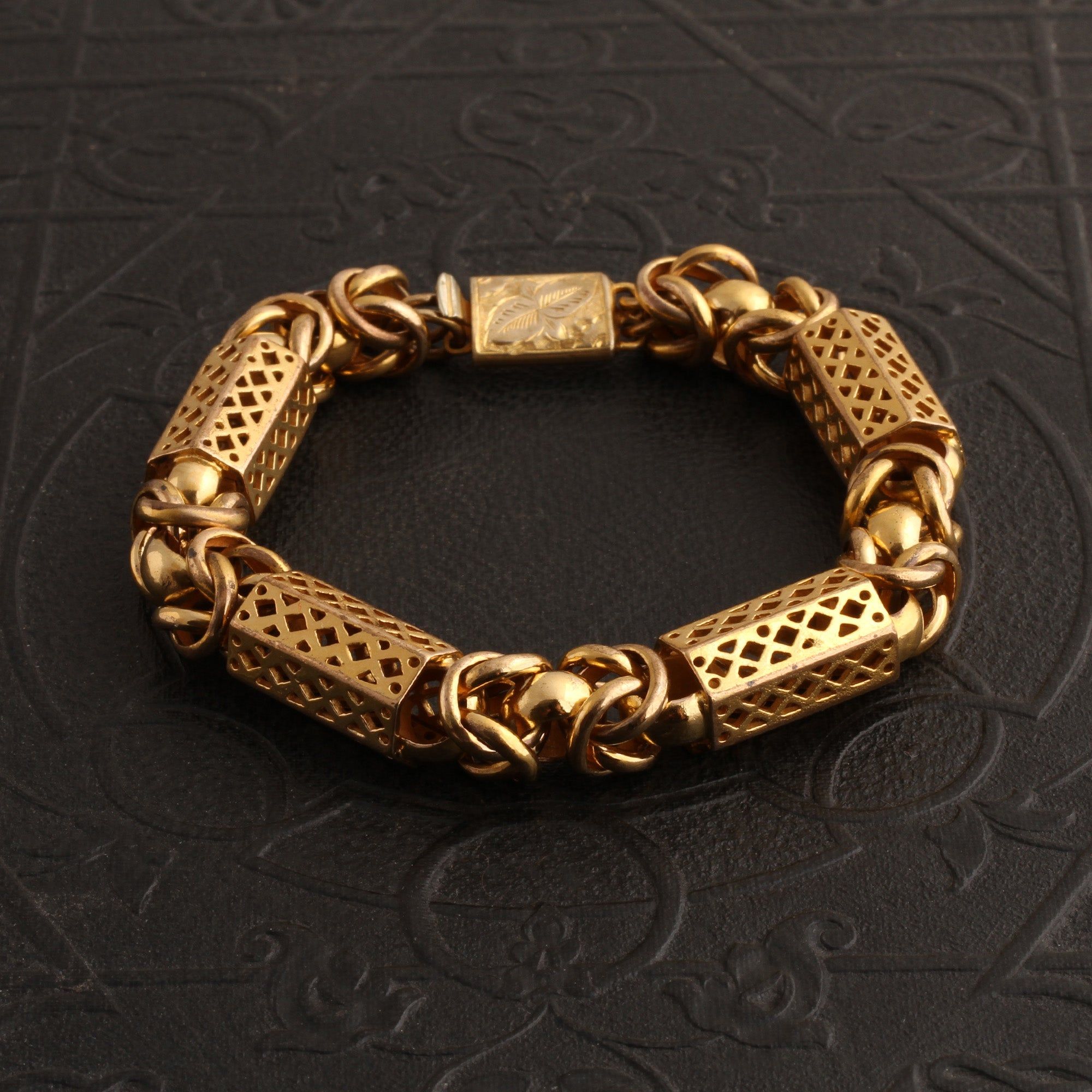 Georgian Pinchbeck Chain Bracelet
