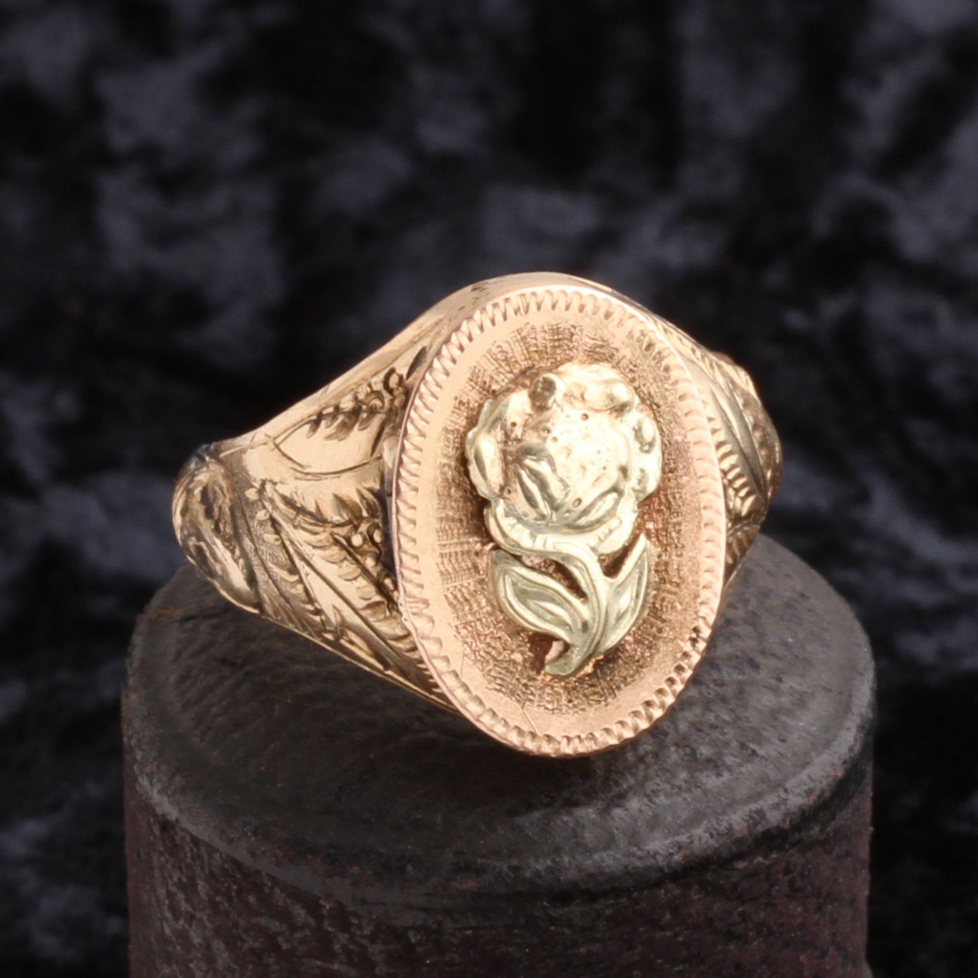 Civil War Era Locket Ring