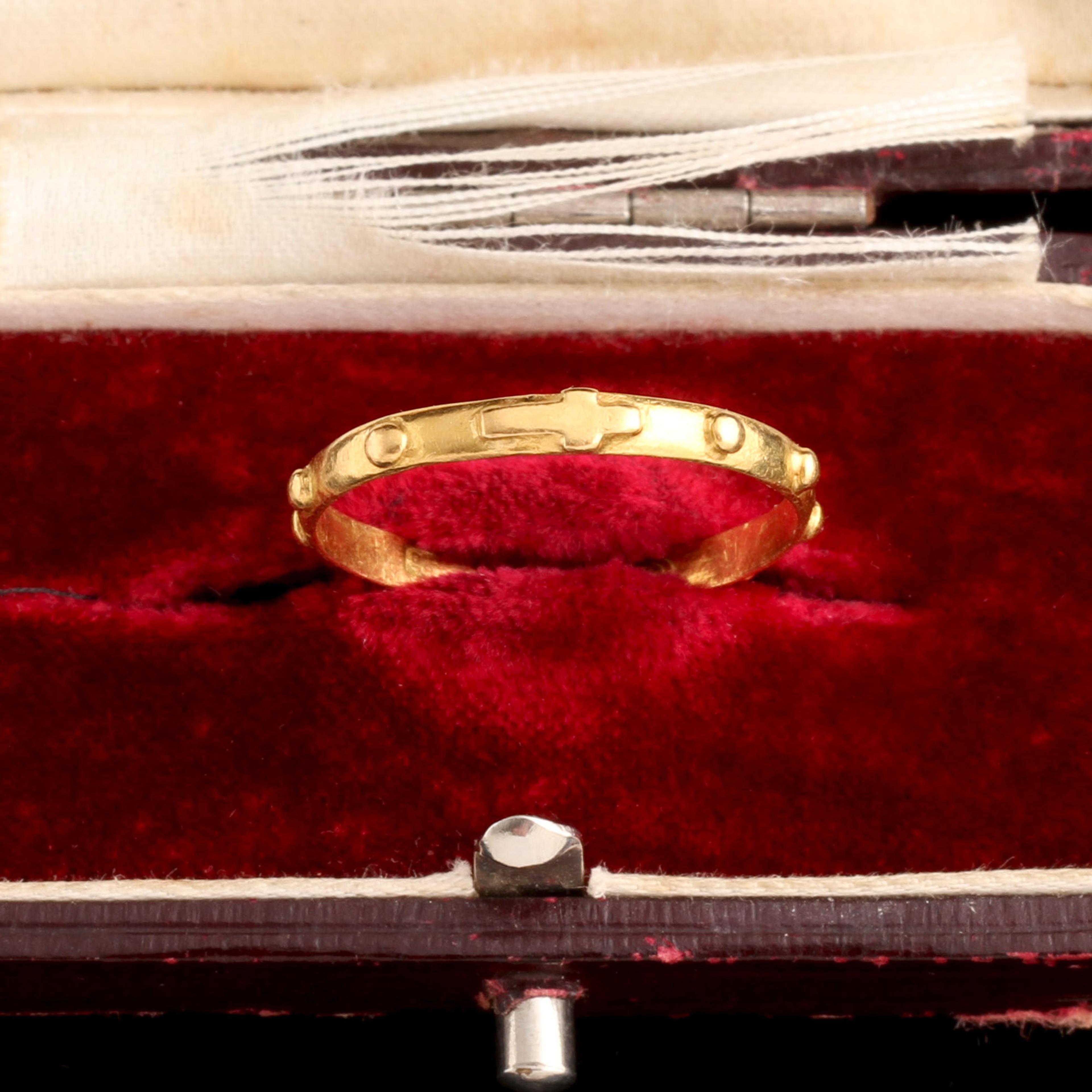 Late 19th Century Decade Ring