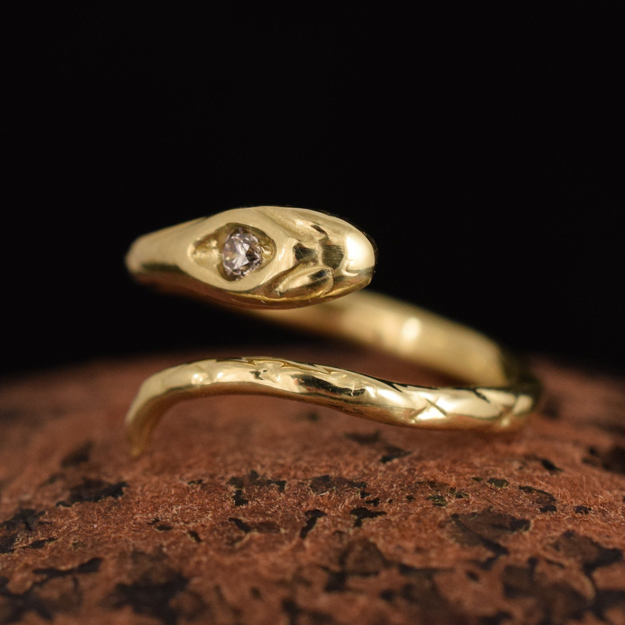 Serpent Midi Ring
