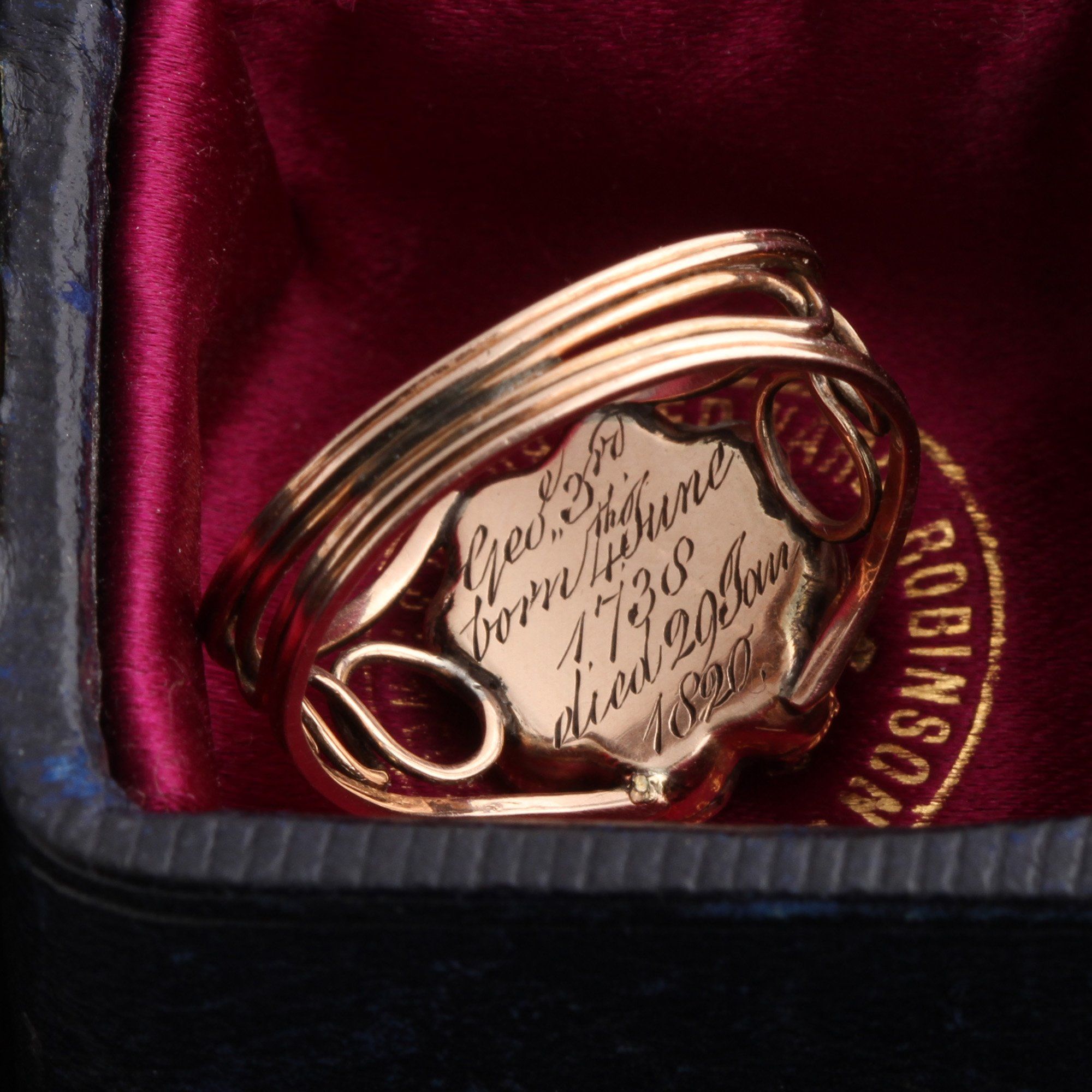 George III Memorial Ring