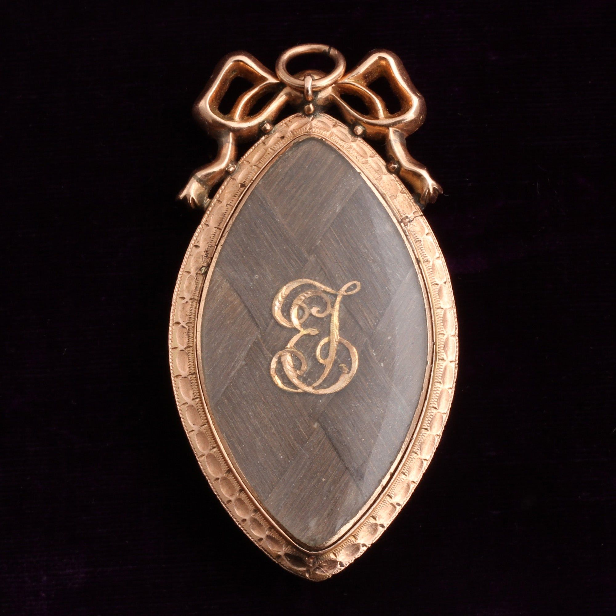 Georgian Sepia Urn & Pearl Pendant
