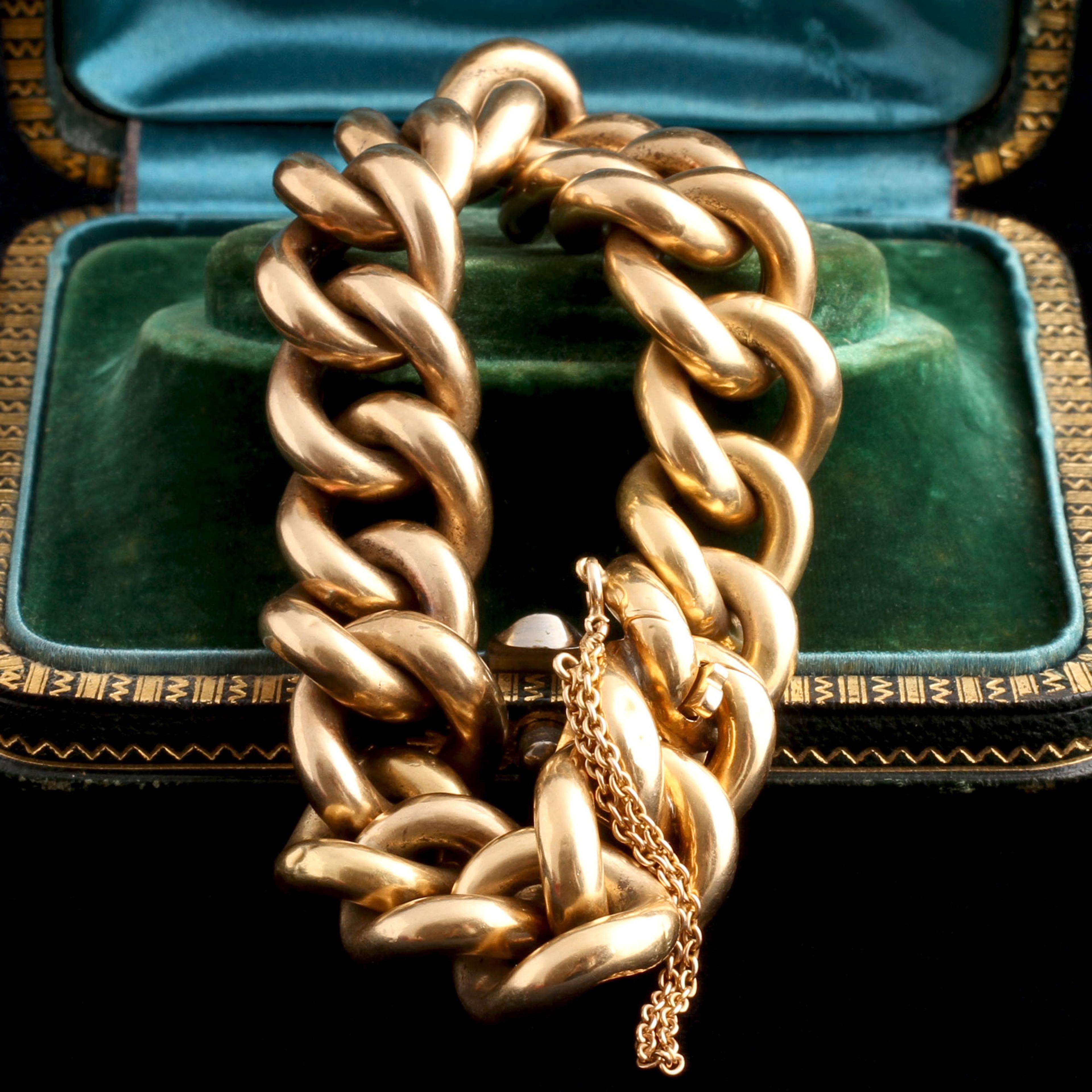 Early 20th Century Curb Link Bracelet