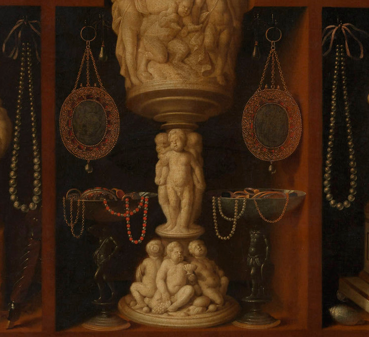 A Collector’s Cabinet by Johann Georg Hinz, 1664