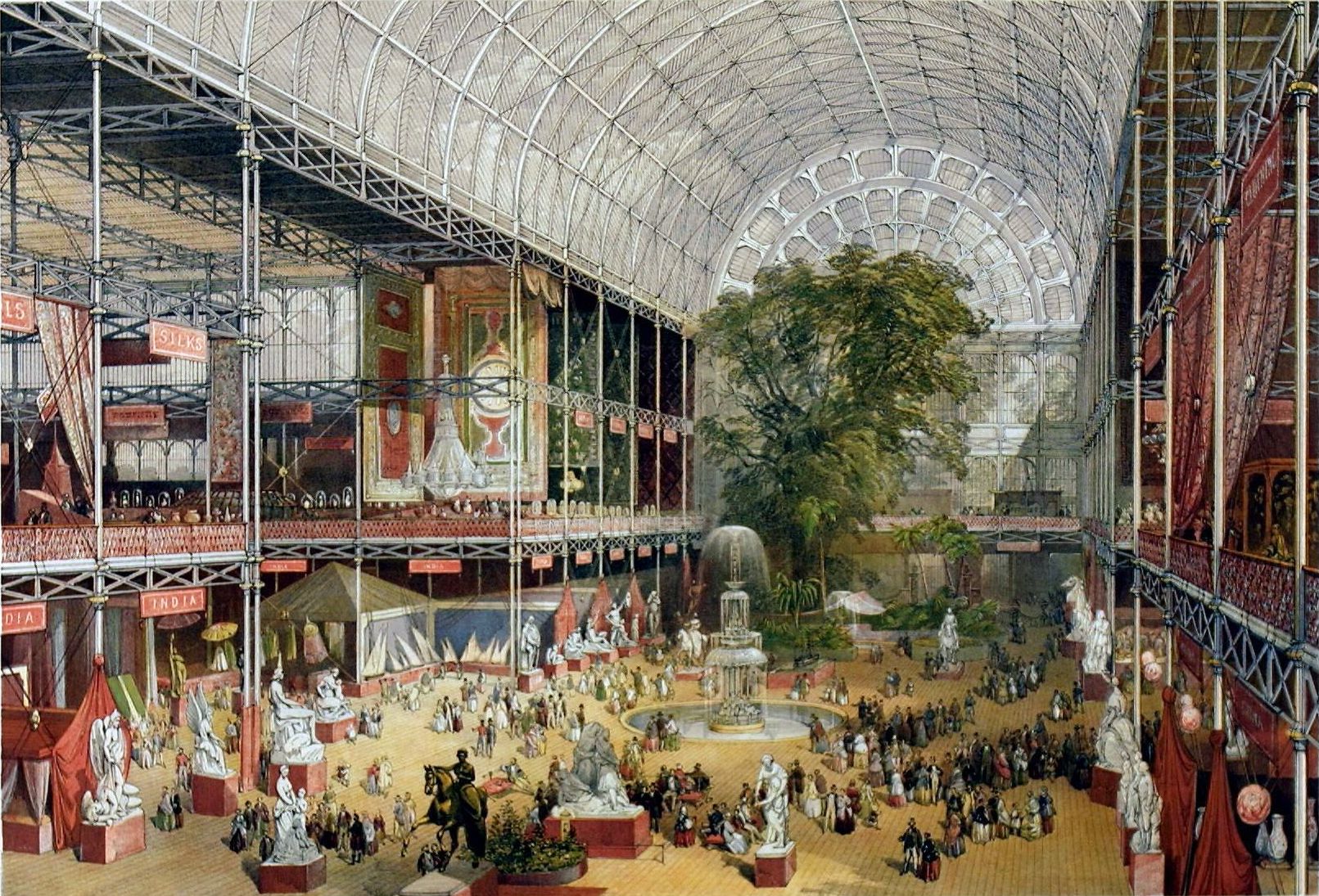 Illustration of the Great Exhibition of 1851.