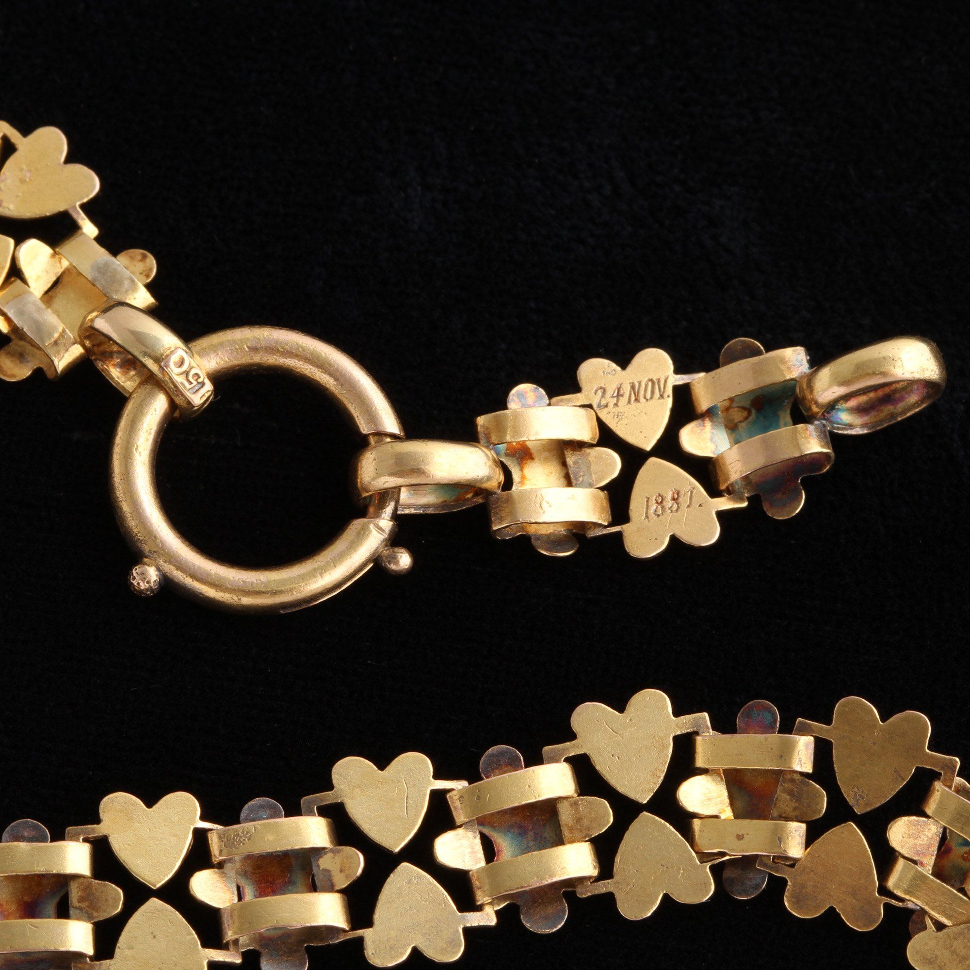 Victorian Heart Collar