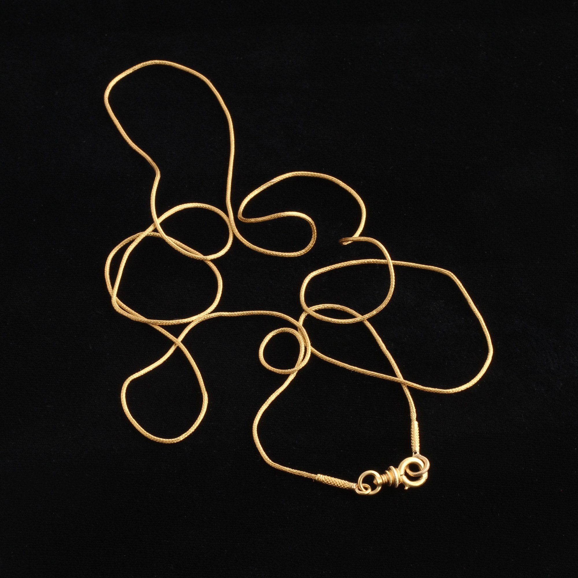 Victorian 36" Gold Rope Chain