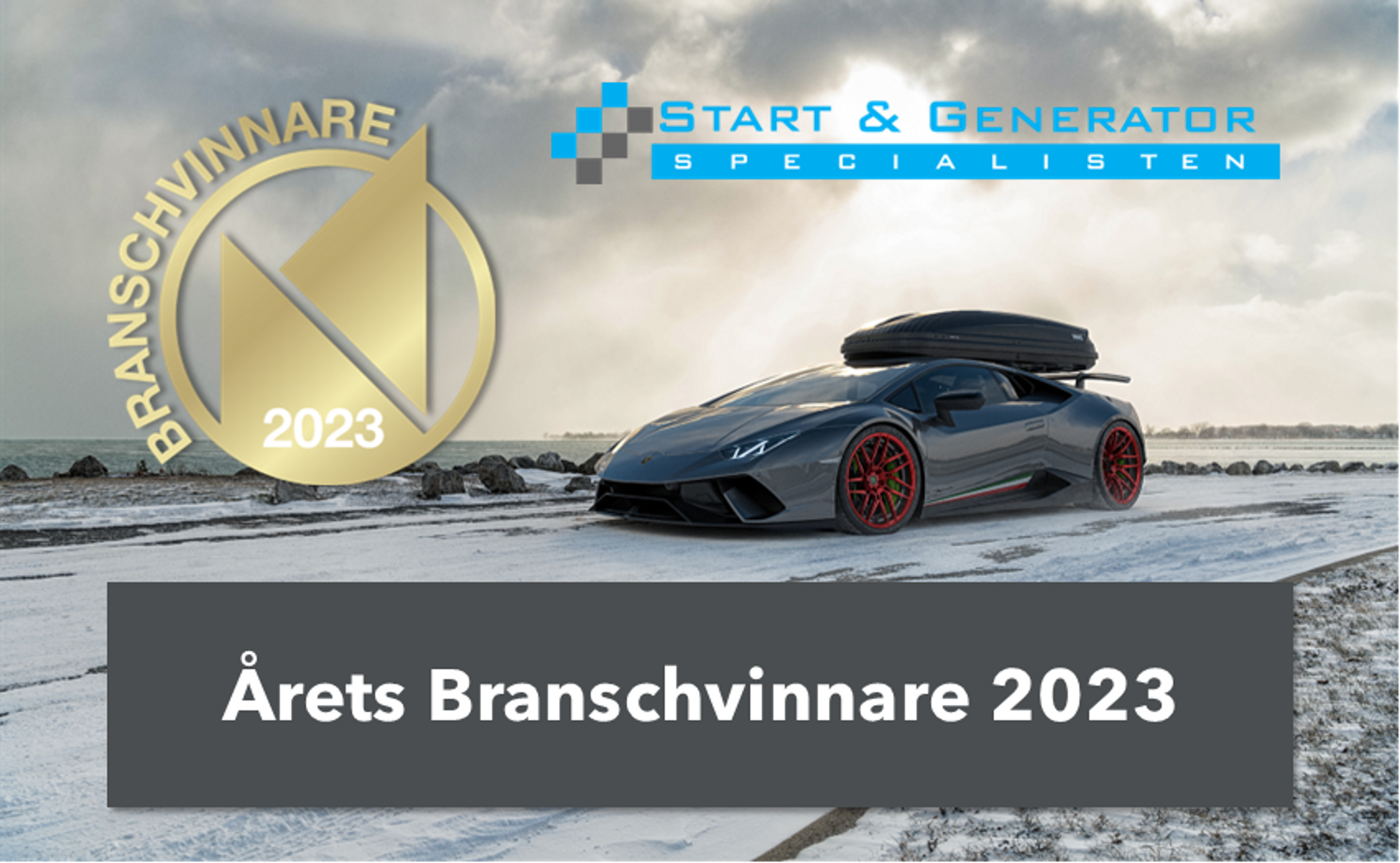 Start & Generator Specialisten - Årets Branschvinnare 2023