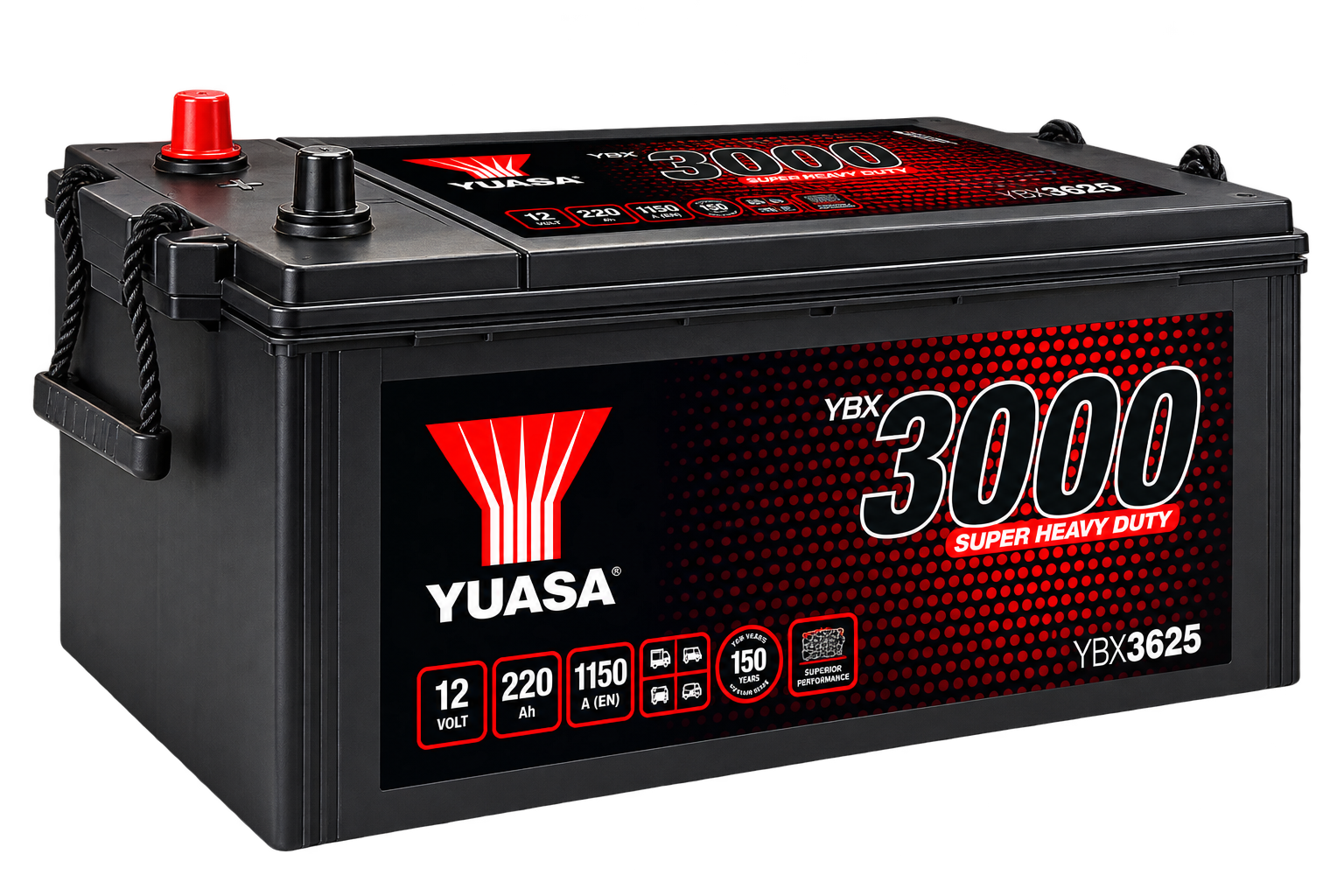 Yuasa 12 V batteri