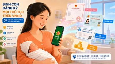Từ 01/9/2026: Khai sinh trực tuyến cho trẻ dưới 6 tuổi có thể làm luôn 4 thủ tục cùng lúc — 6 điểm mới của Nghị định 301/2026/NĐ-CP