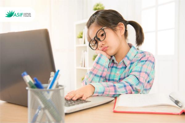 Cách giảm căng thẳng tâm lý cho trẻ khi học Online