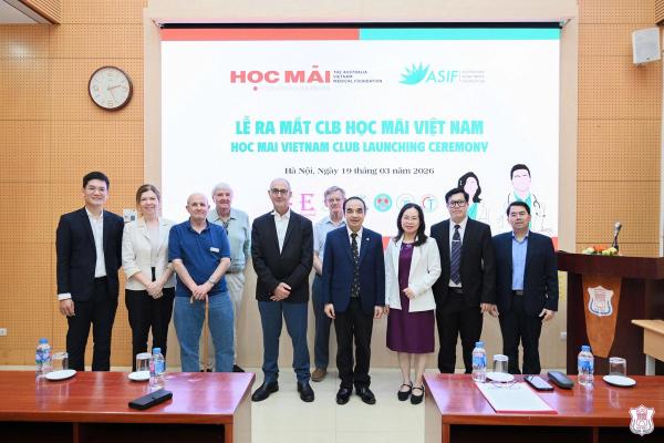 Chính thức ra mắt Câu lạc bộ Học Mãi - Cầu nối học thuật y khoa Việt Nam – Úc, kiến tạo thế hệ thầy thuốc tương lai