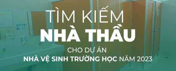 Thông báo mời thầu: Xây dựng nhà vệ sinh trong trường học