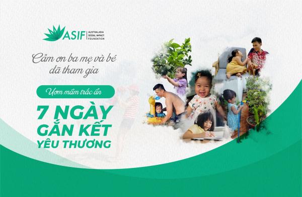 Lời cảm ơn từ Ươm Mầm Trắc Ẩn – 7 Ngày Gắn Kết Yêu Thương