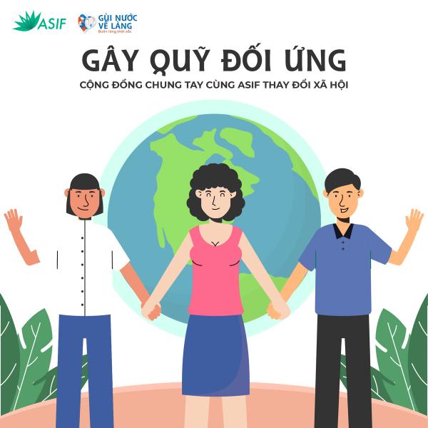 Gây quỹ đối ứng: Cộng đồng chung tay cùng ASIF lan toả giá trị