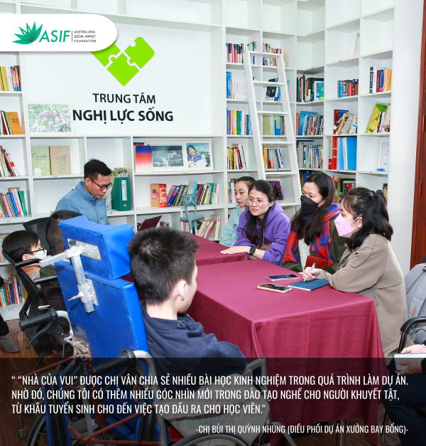 Opening up the perspective of vocational training for people with disabilities