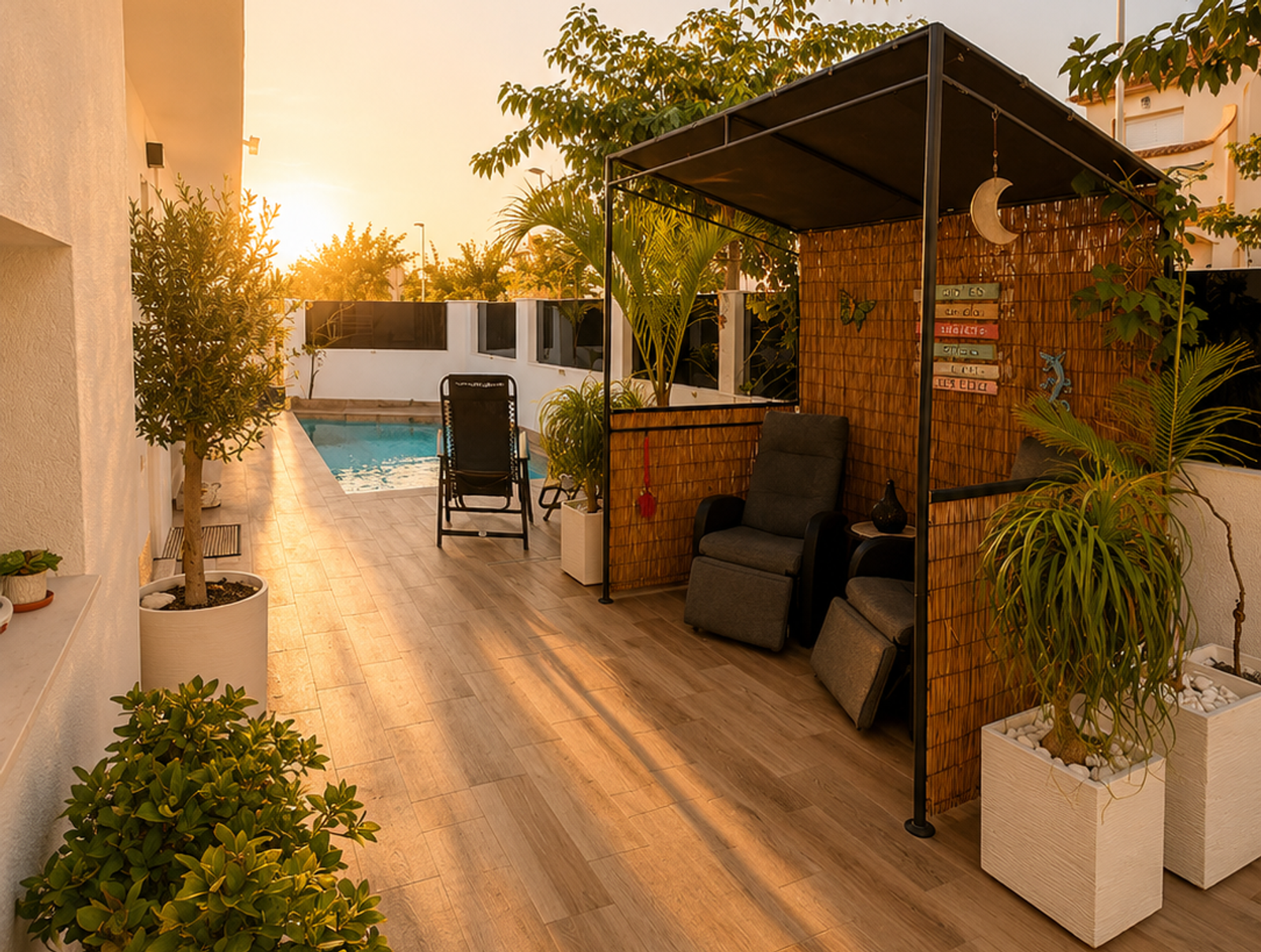 Moderne villa met privézwembad en sfeervol dakterras — foto 2