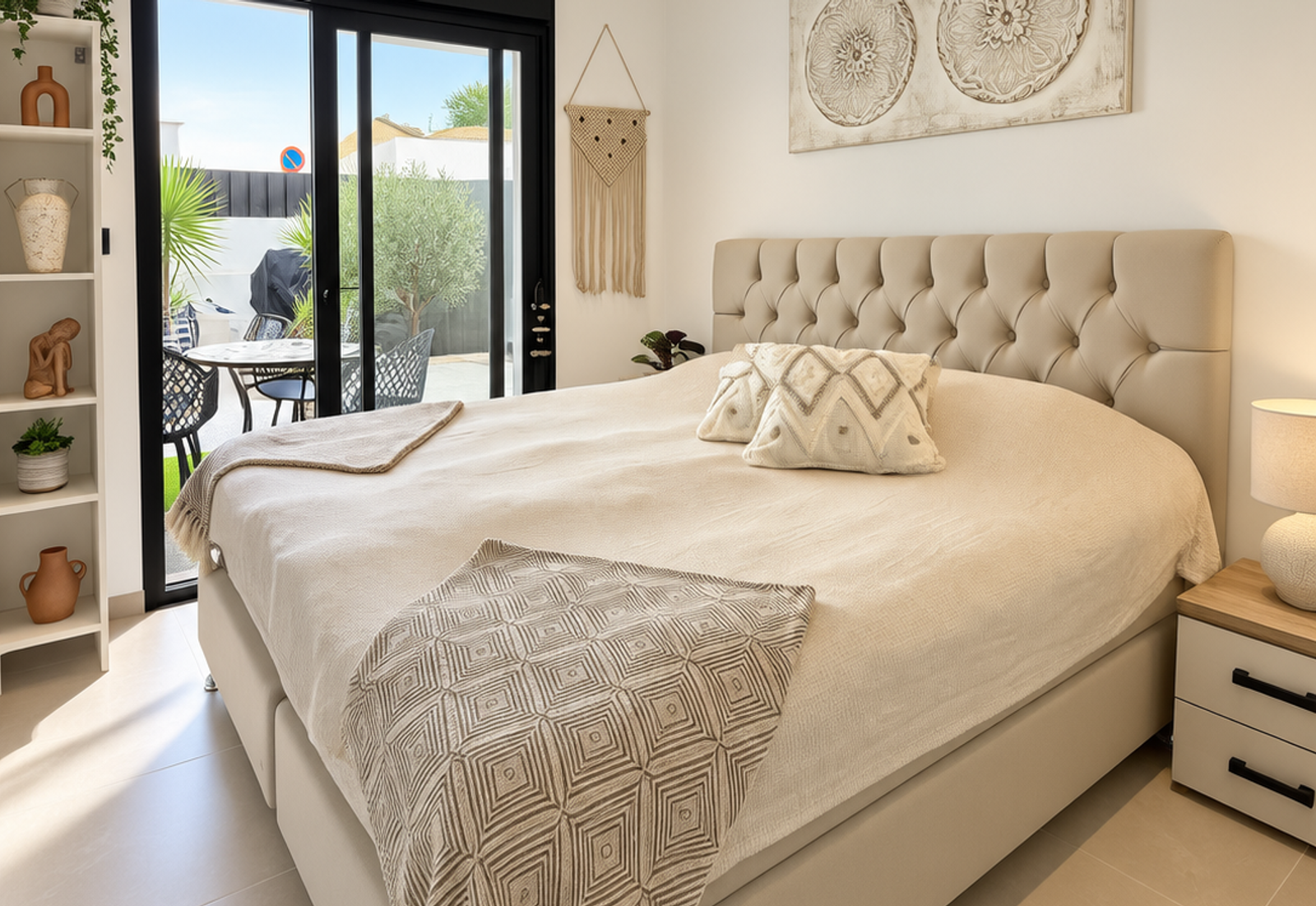 Modern gelijkvloers appartement met privézwembad — foto 10