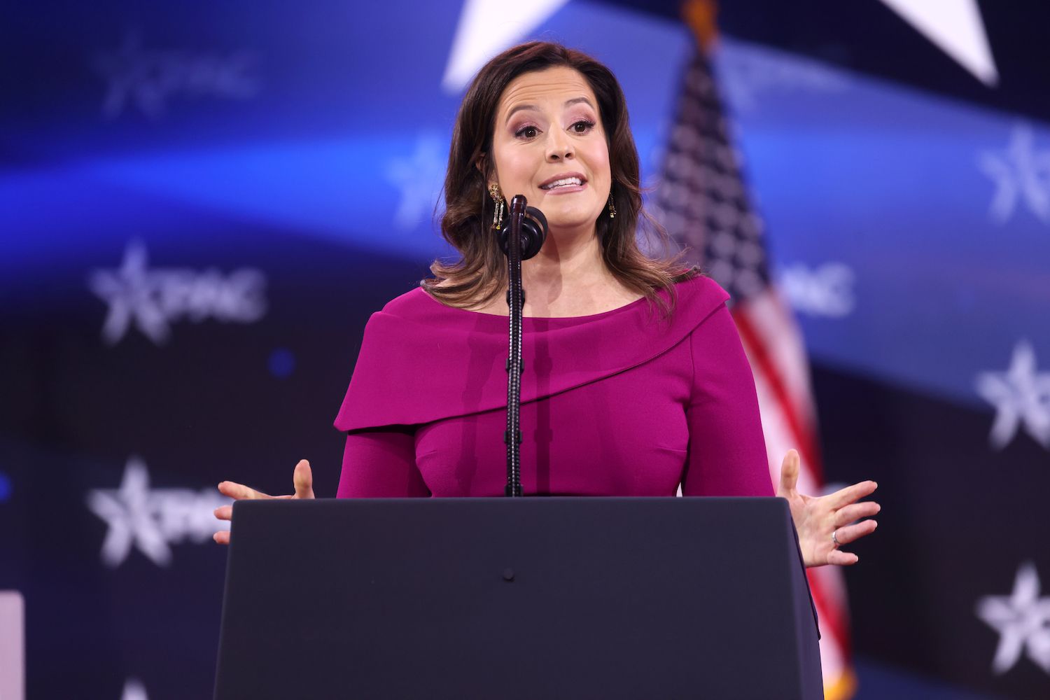 Elise Stefanik Says Something So Dumb That Reporters Are Too Stunned to Write It Down