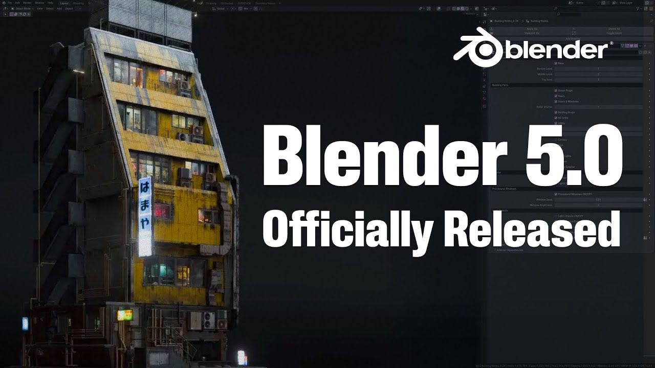Blender 5.0 RC, Sam 3D, Houdini AI Assistant, and World Labs Continues to Impress