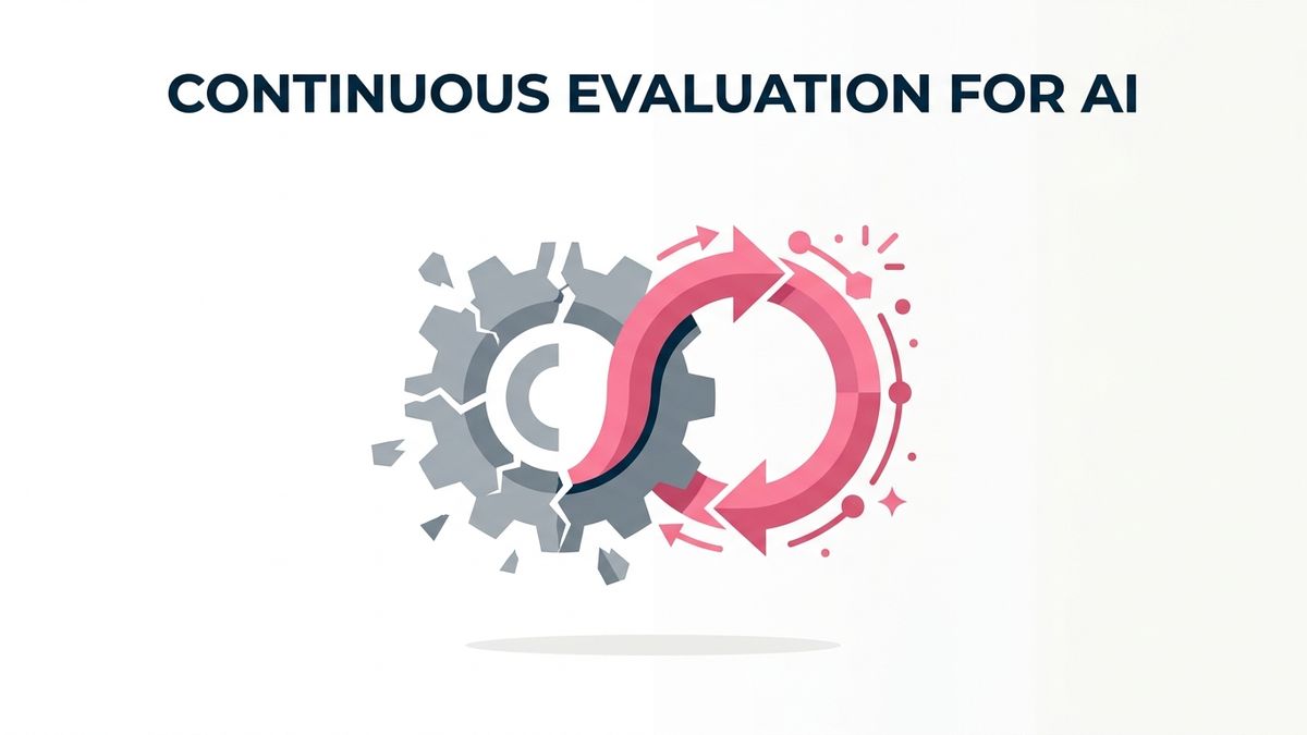 Continuous Evaluation for AI: Why Traditional QA Fails