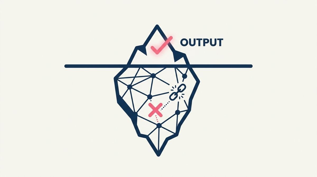 Agent Evaluations: Why Output-Only Checks Fail