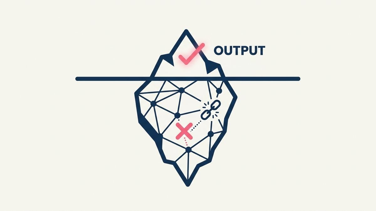 Agent Evaluations: Why Output-Only Checks Fail