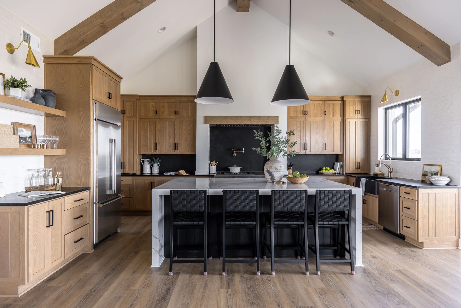 Luxury kitchen in a Plano home