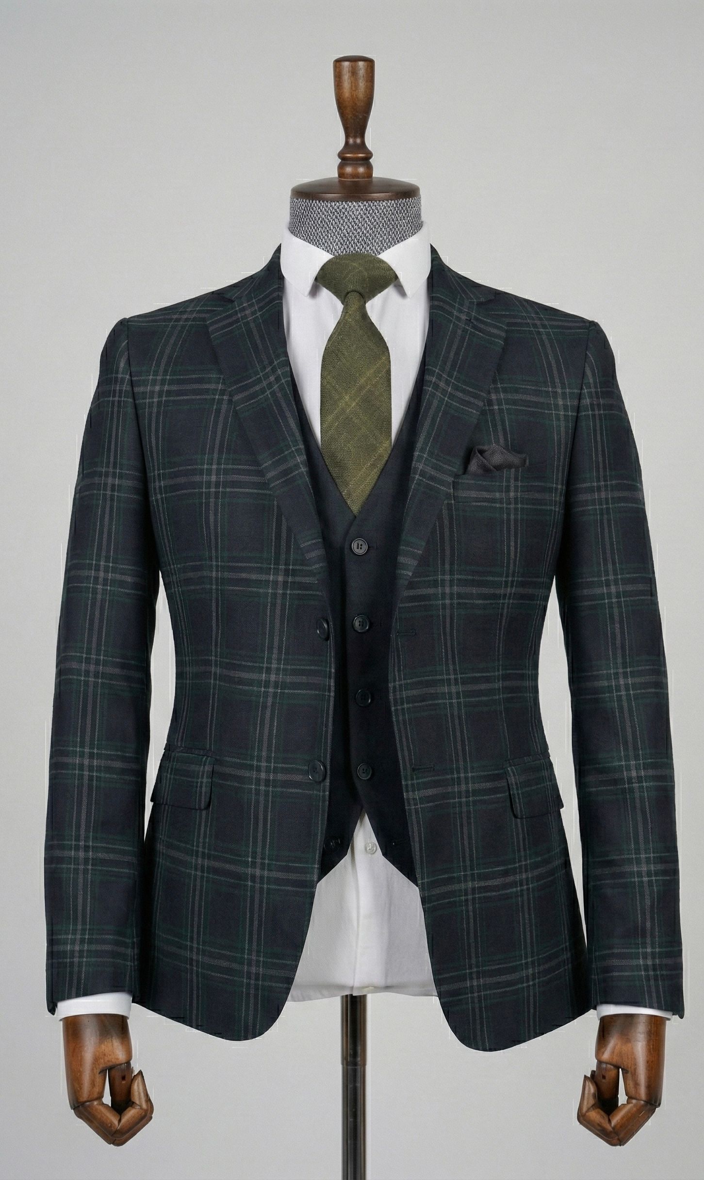 Костюм-тройка «Лоренцо Чек» - миниатюра 2