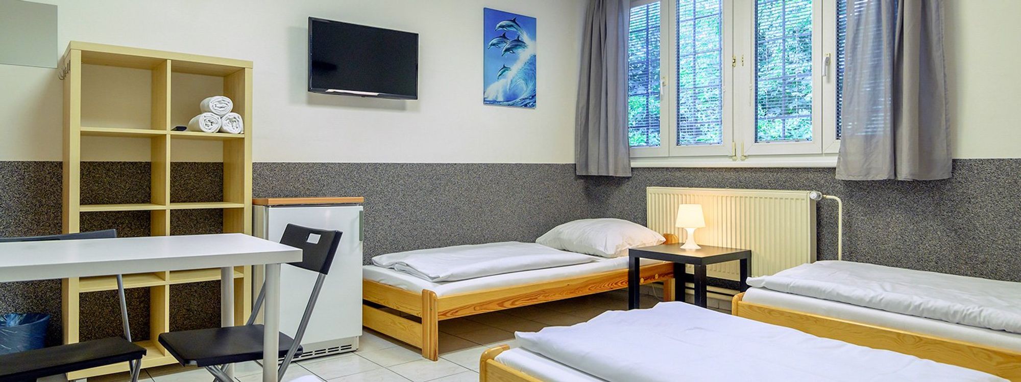 Hostel Seven spacious room with natural light