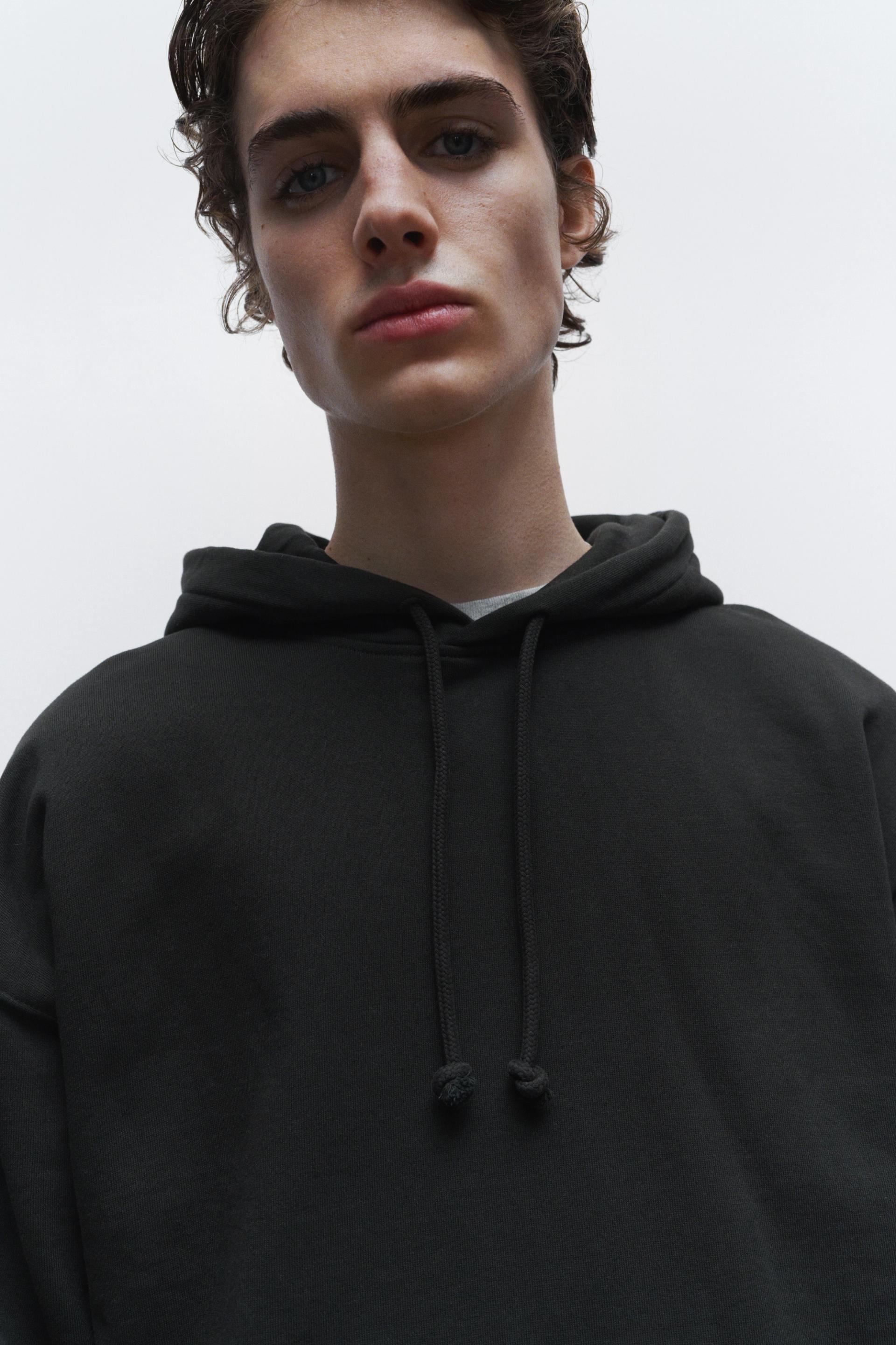 True Blanks oversized contemporary hoodie