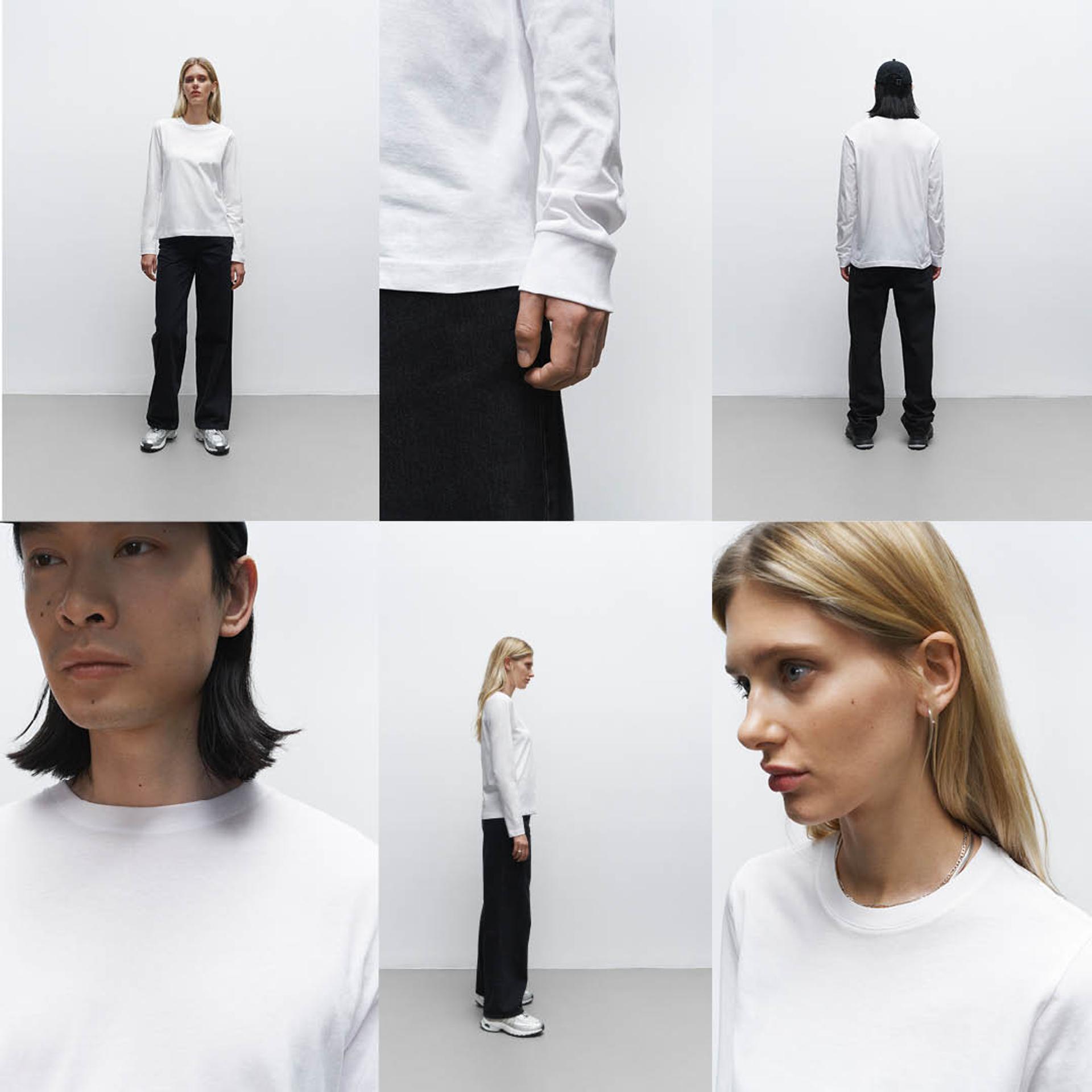A collage of model shoots