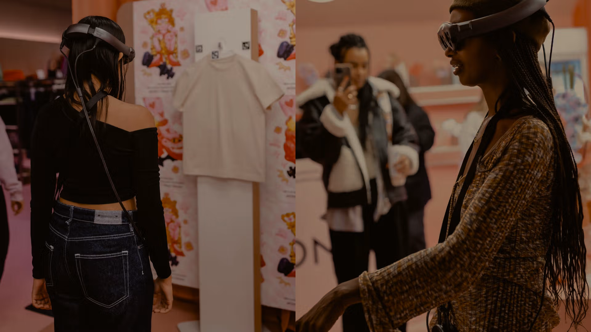 Creator Studio AR at Monki flagship opening, from king to queen