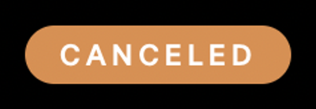 canceled button