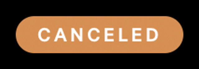 canceled button