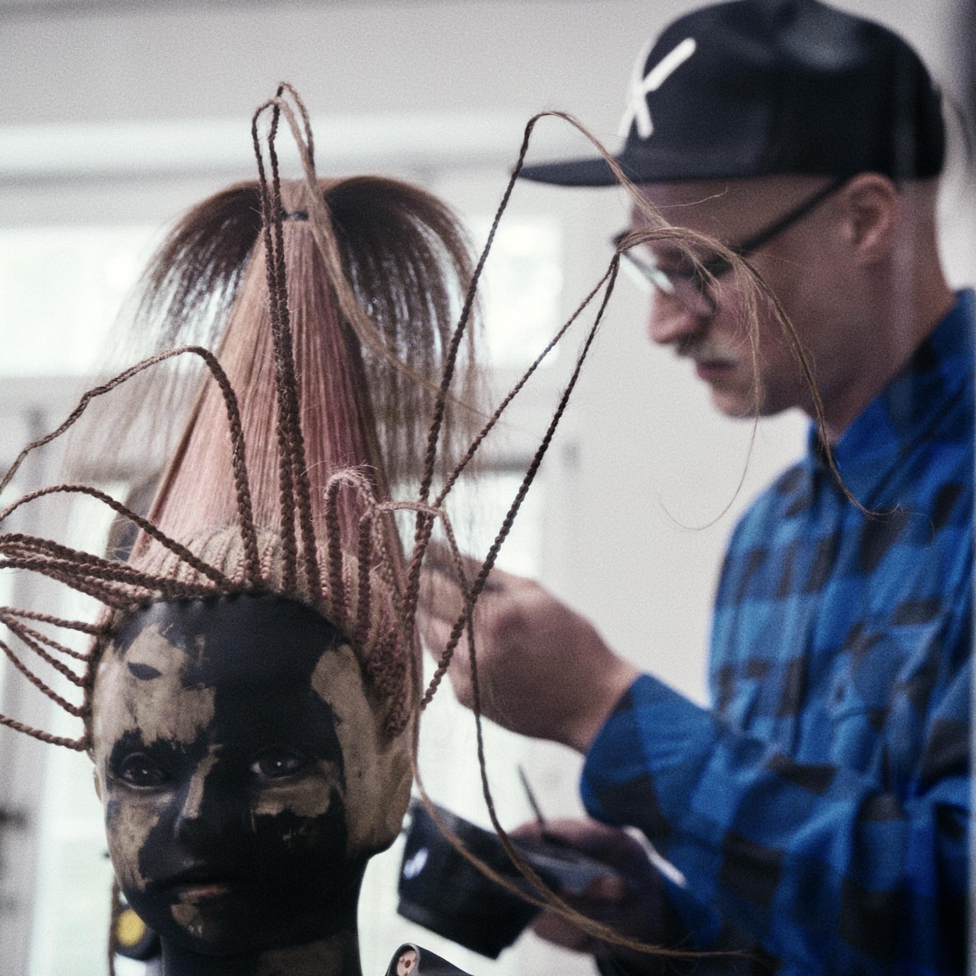 Dejan Cekanovic is a stylist and hairdresser with a lustrous career. But his work with dolls is what sees him really come alive creatively. 
