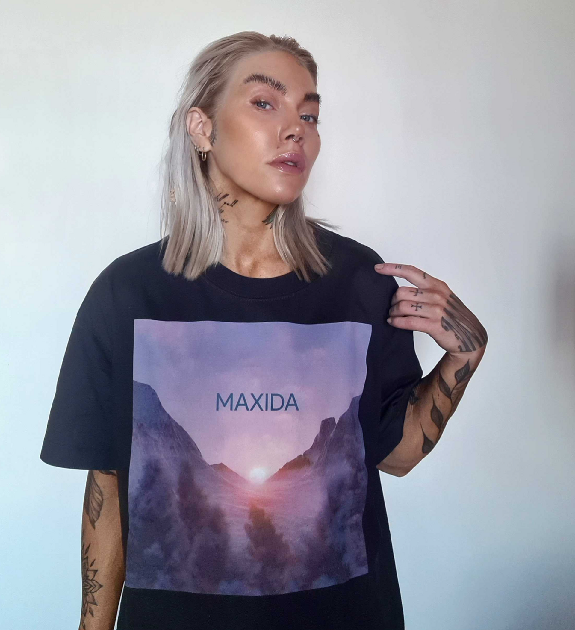 Musician, actress and activist, printed t-shirt