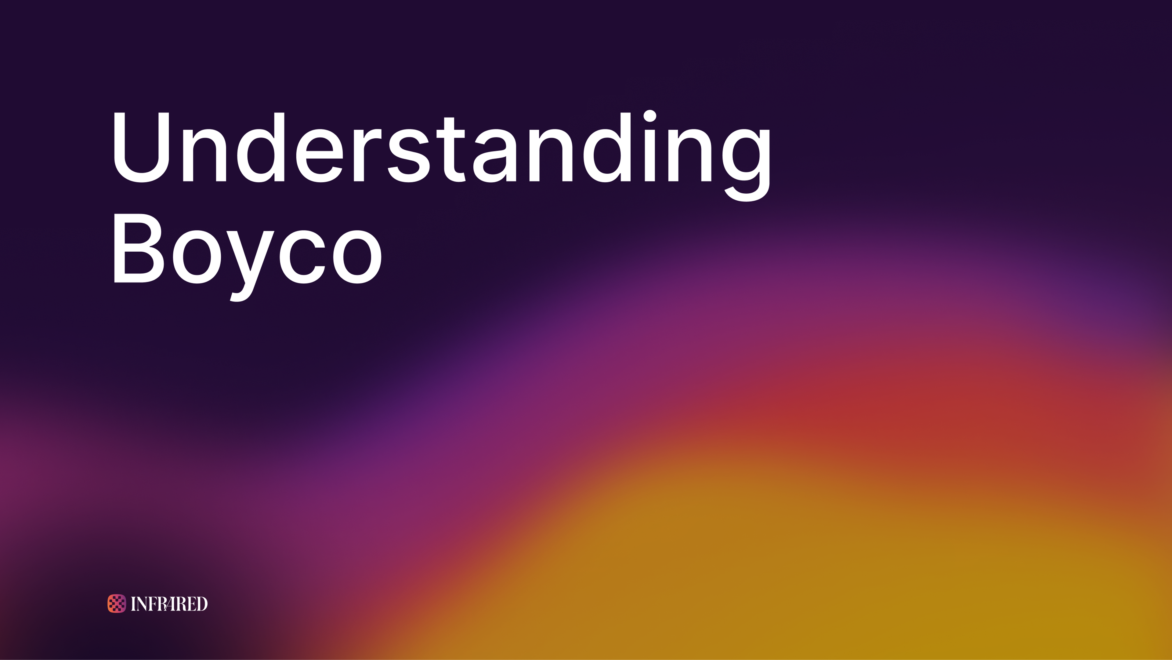 Understanding Boyco