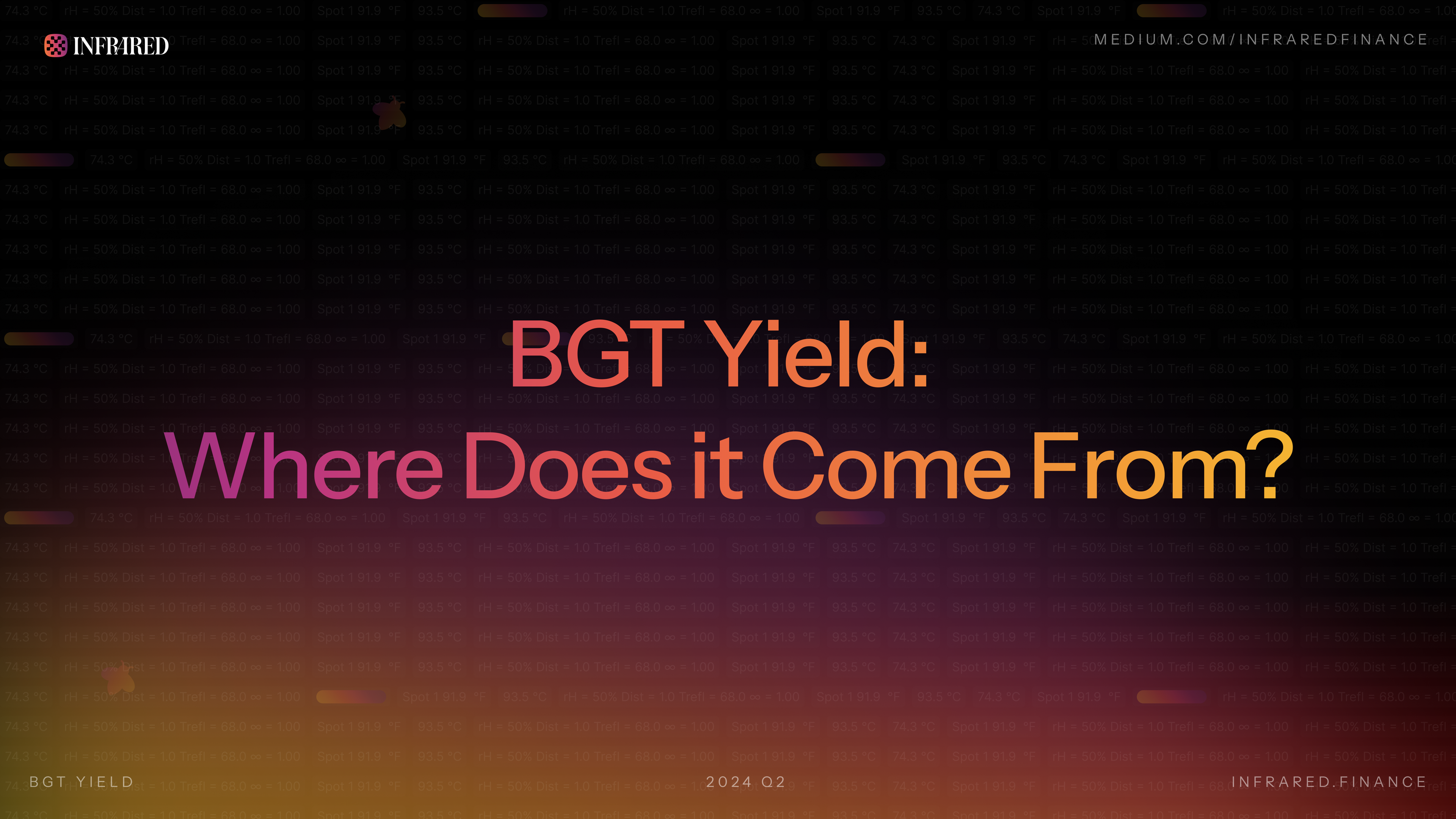 BGT Yield: Where Does it Come From?