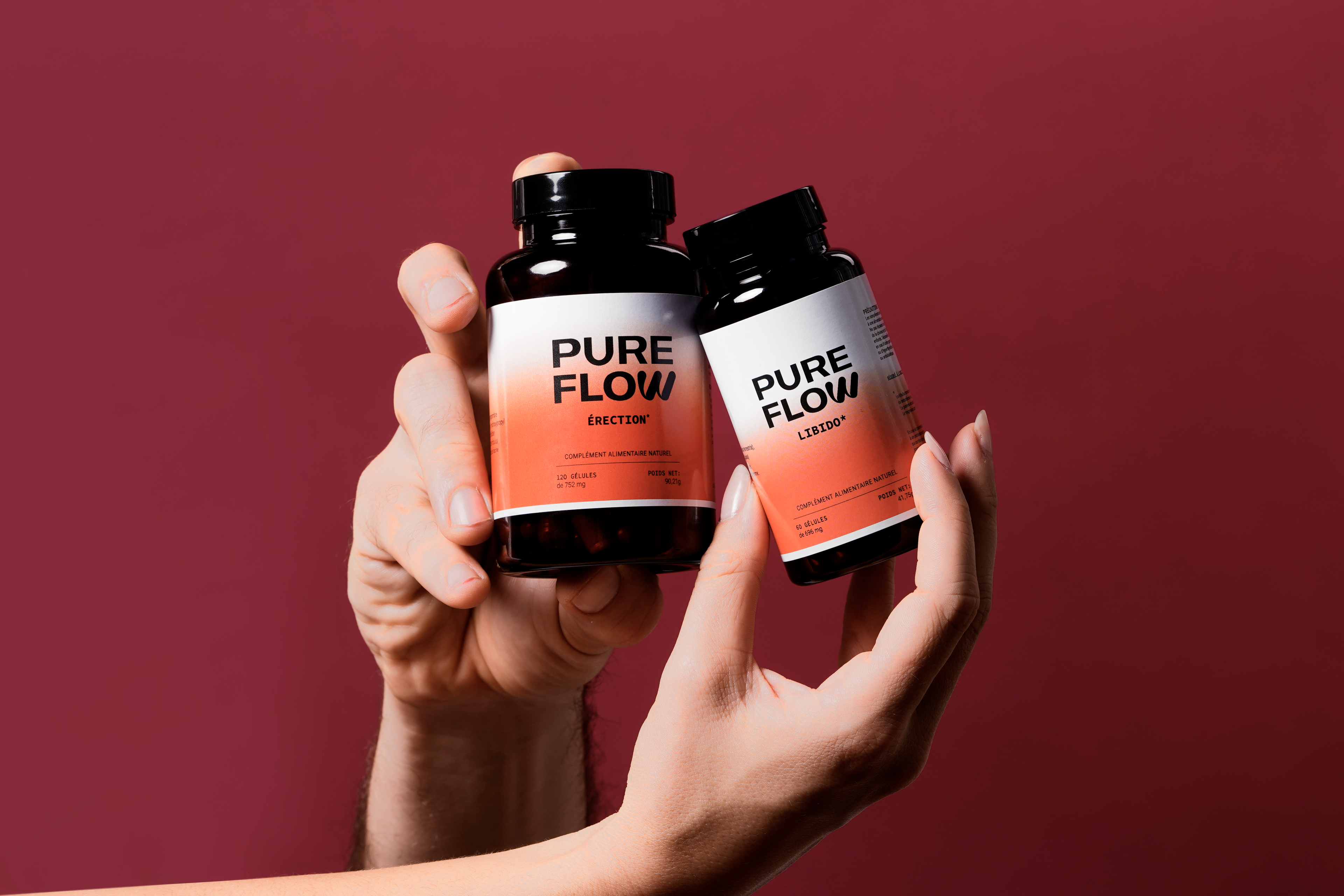 Pure Flow Complément libido + bore – 100% naturel, vue 2