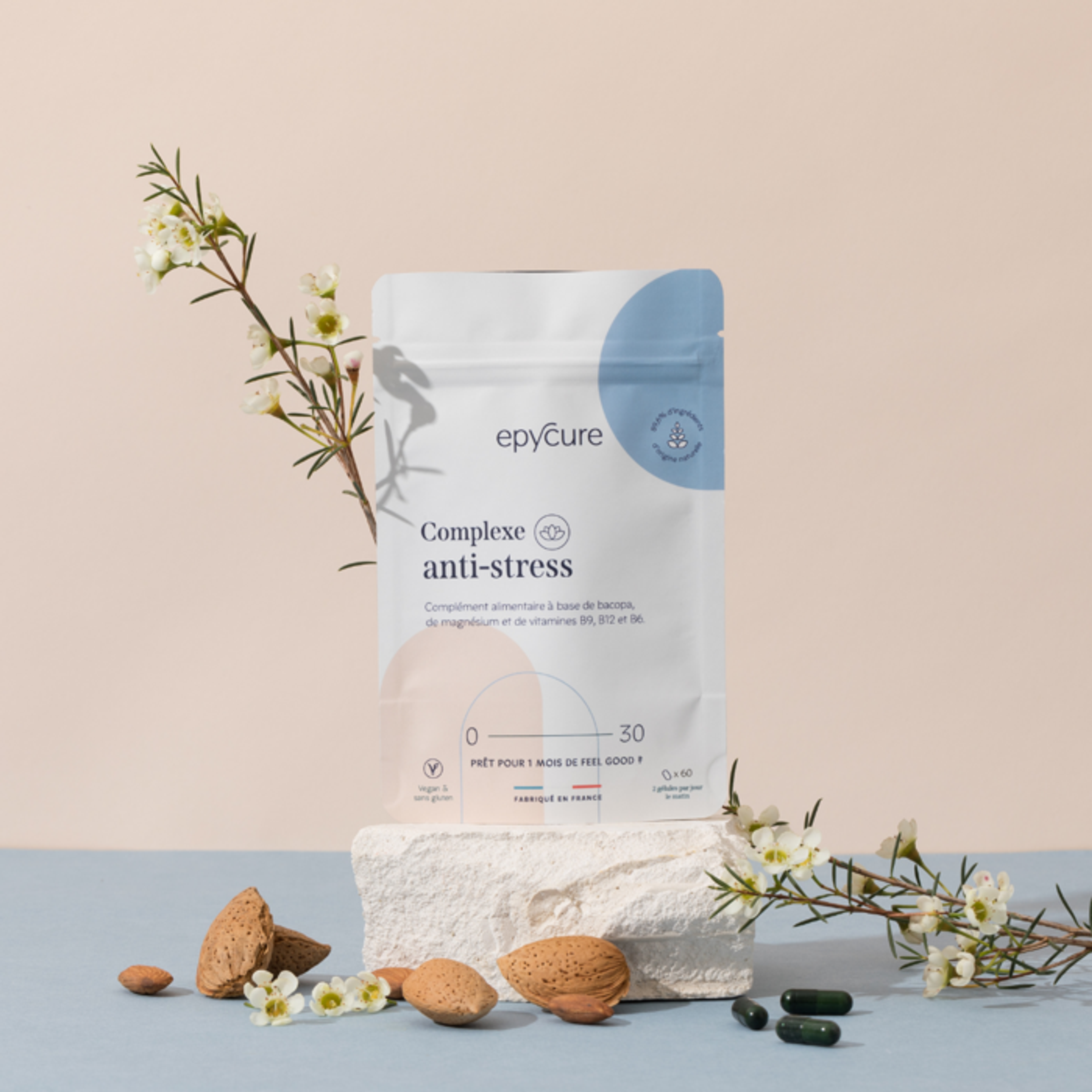 Epycure Complexe Anti-Stress en gélules - 1 Mois