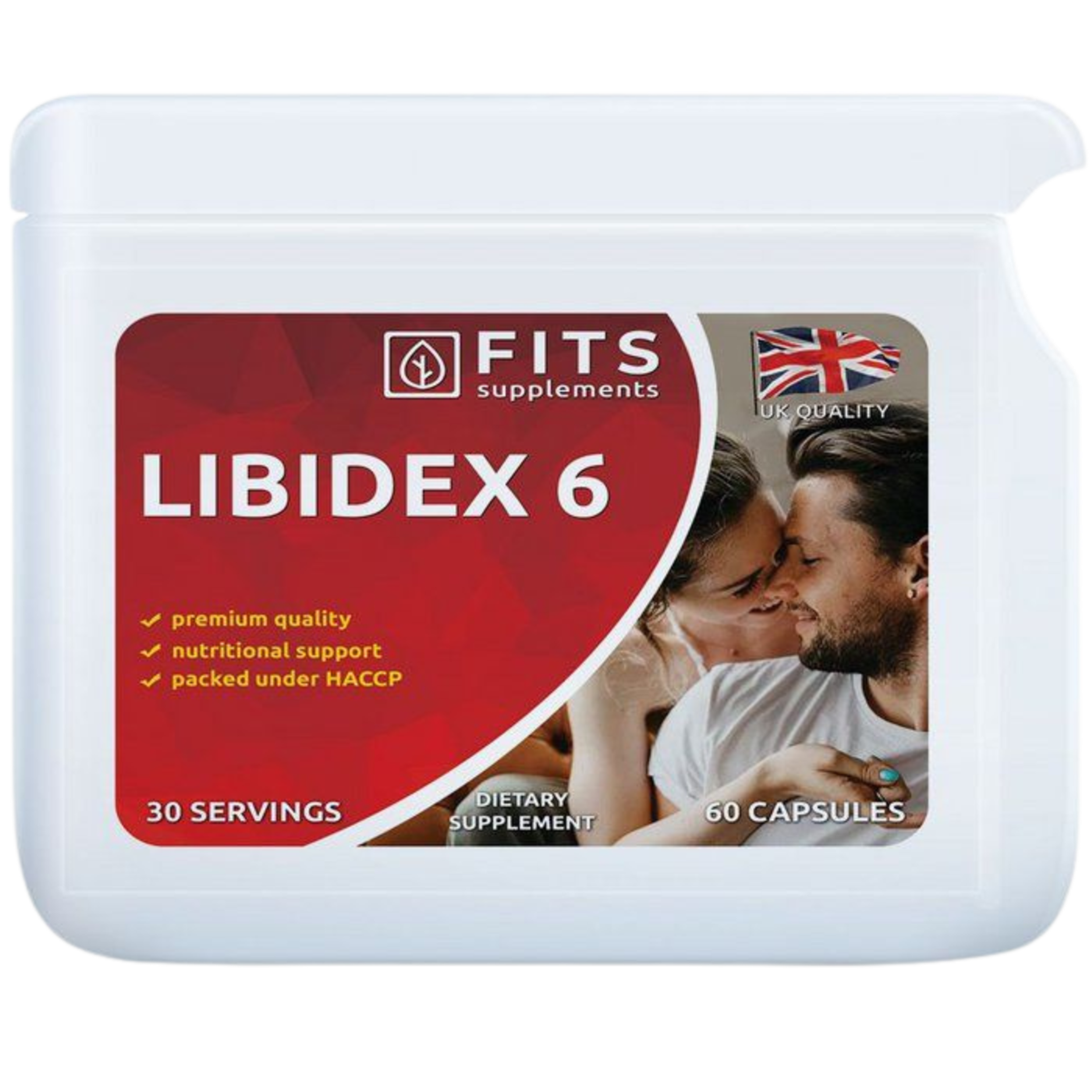 Fits Libidex 6 60 gélules