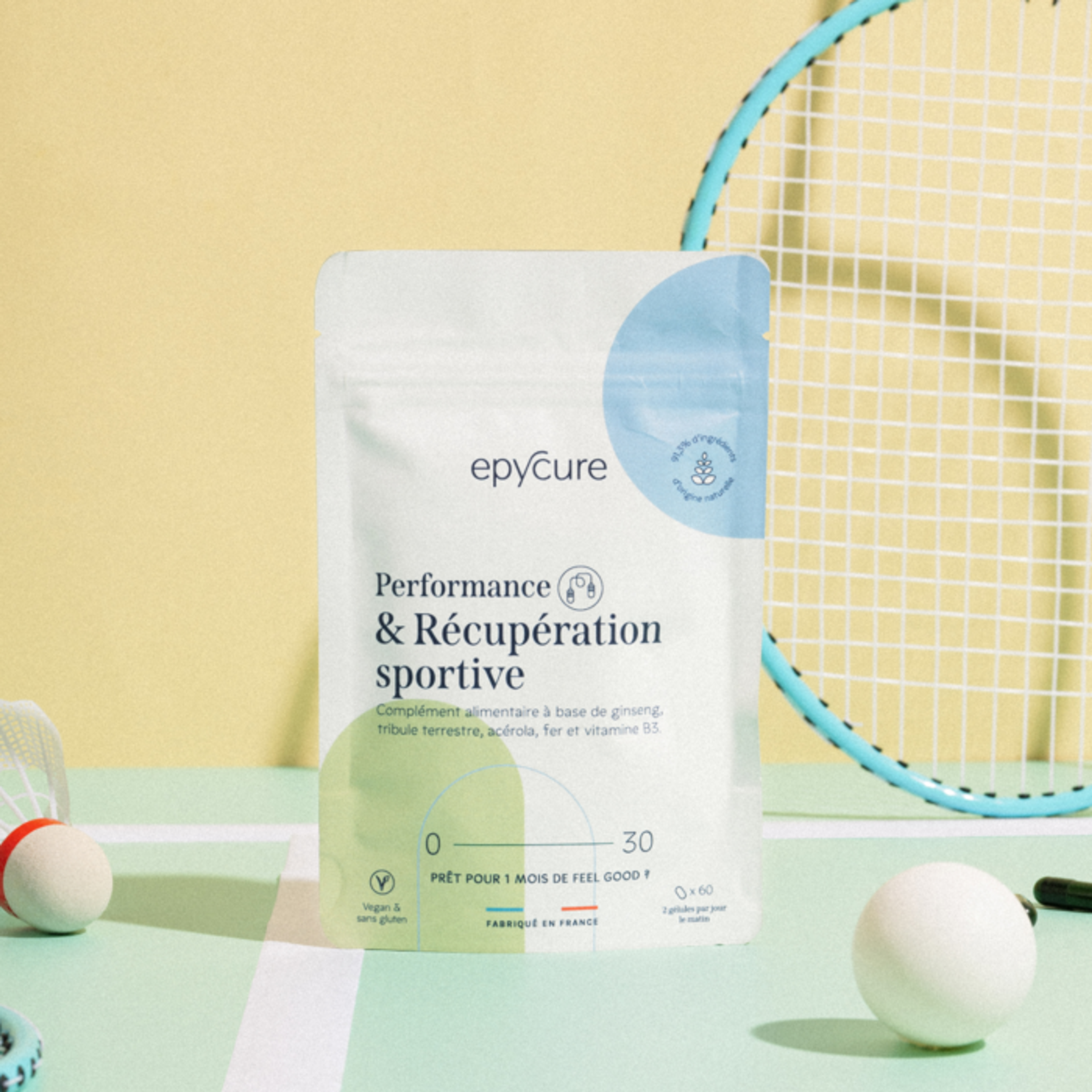 Epycure Cure Performance et Récupération sportive - 1 mois