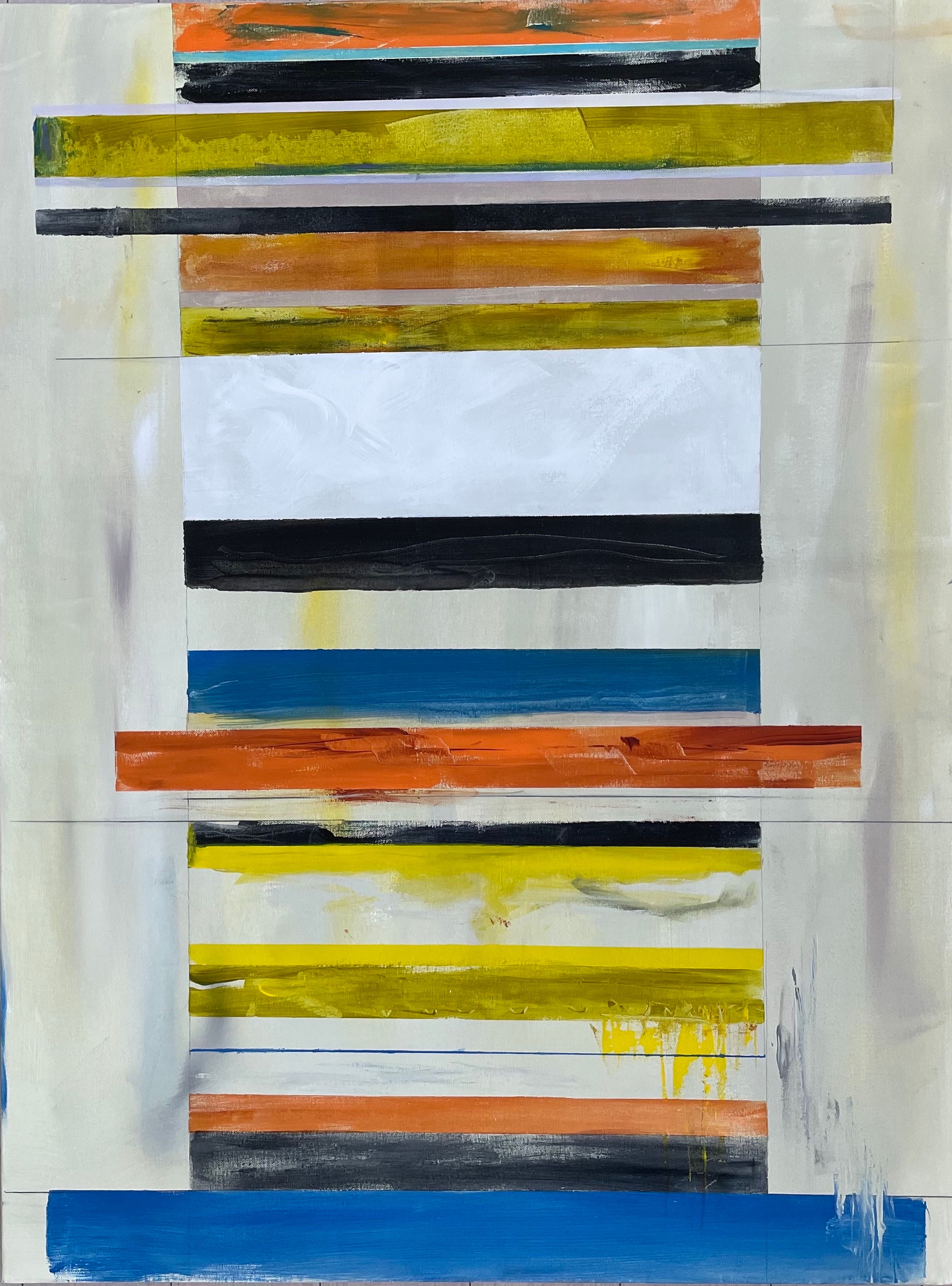Large Abstract in Parchment