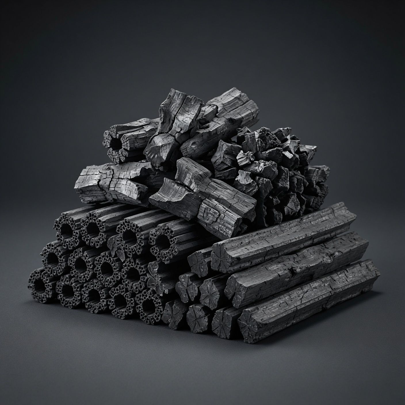 White Charcoal BBQ